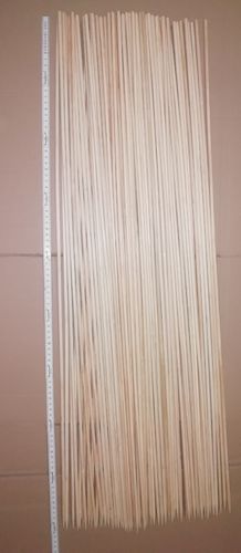 90 cm lange Bambus Spiesse +/- Ø 6,3 mm Dick
